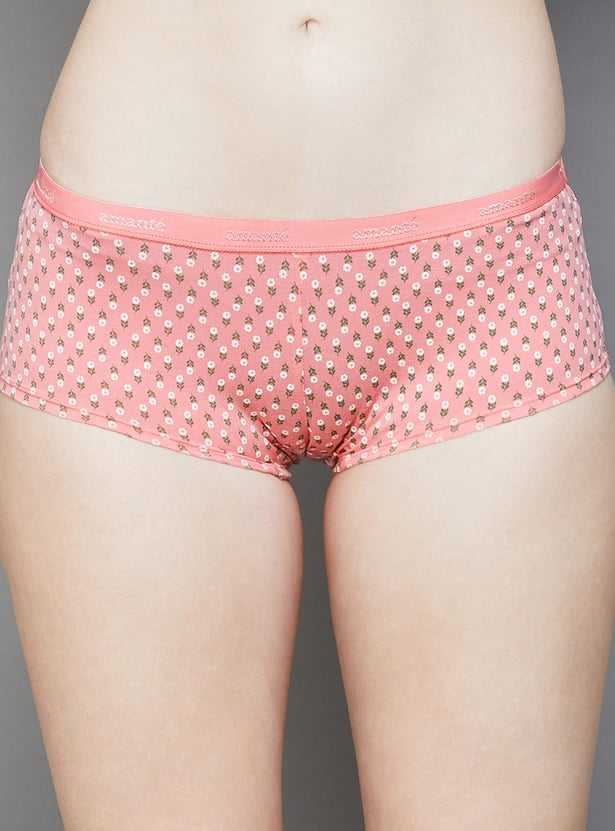 AMANTE Assorted Boyshorts Panties - Pack of 2