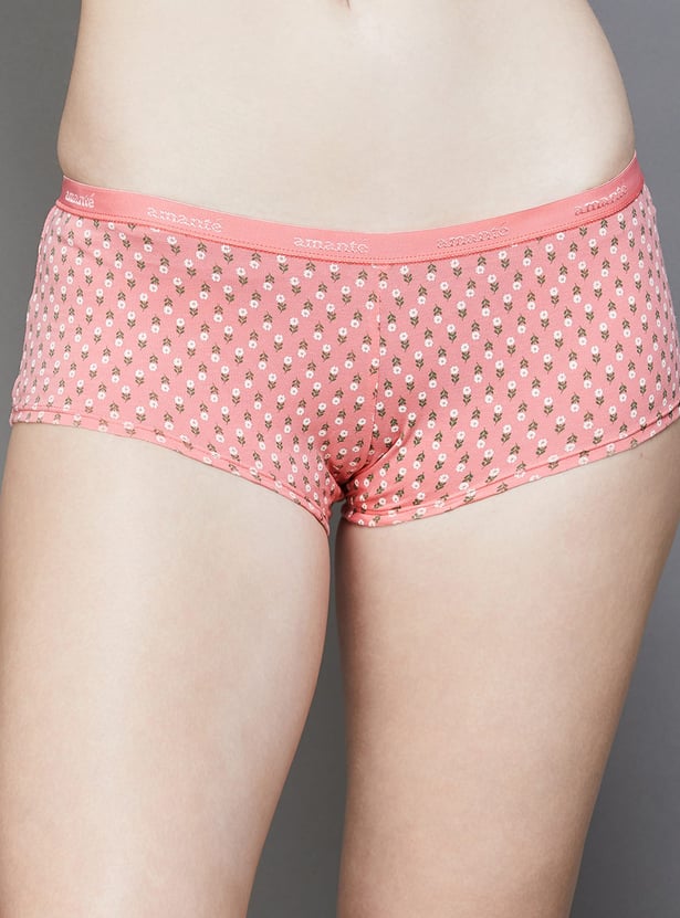 AMANTE Assorted Boyshorts Panties - Pack of 2