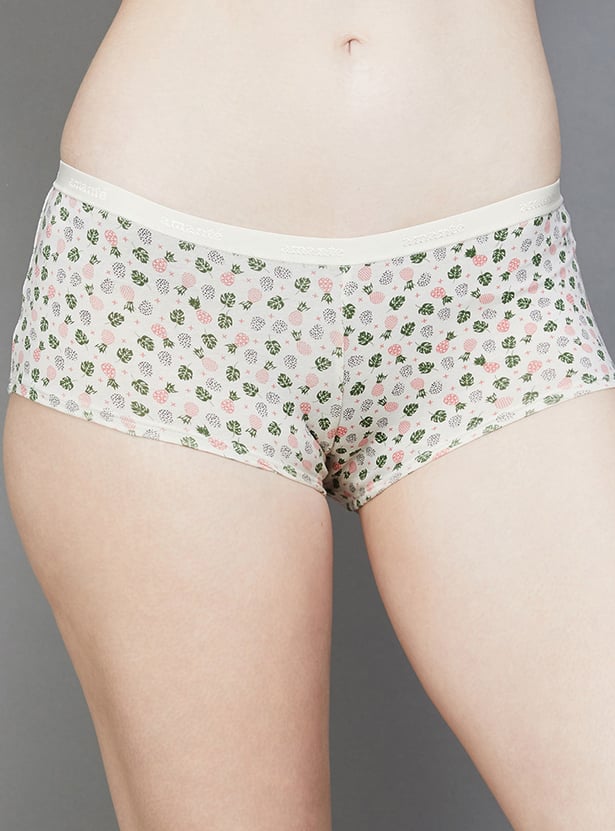 AMANTE Assorted Boyshorts Panties - Pack of 2