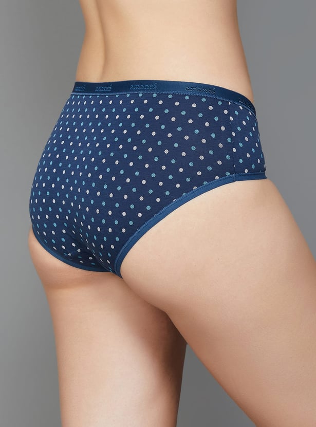AMANTE Printed Hipster Panties - Pack of 3