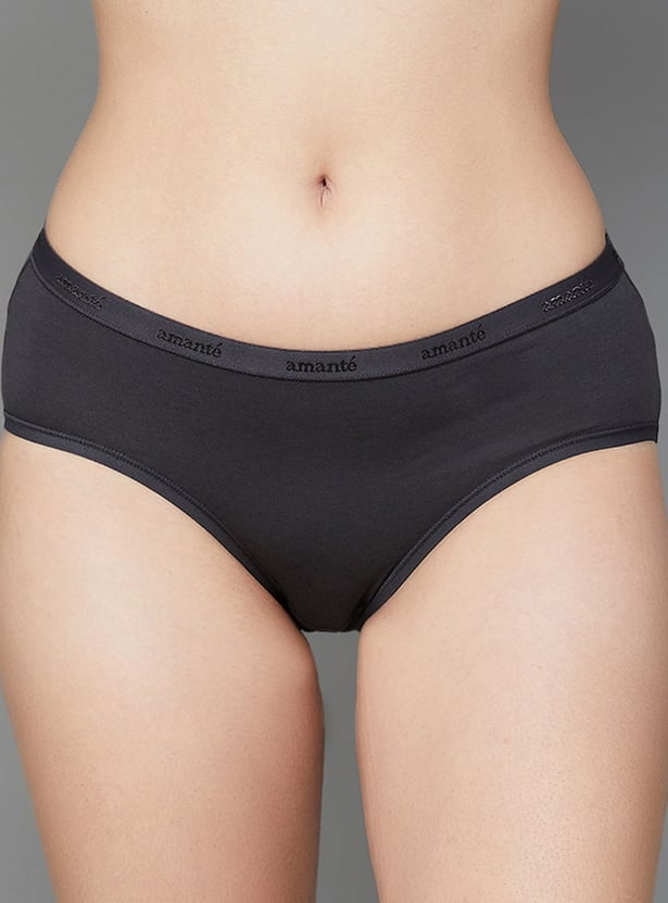 AMANTE Solid Hipster Panties