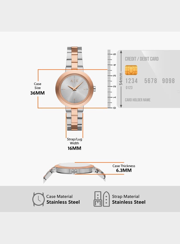 ARMANI EXCHANGE Embellished Analog Watch - AX5172I