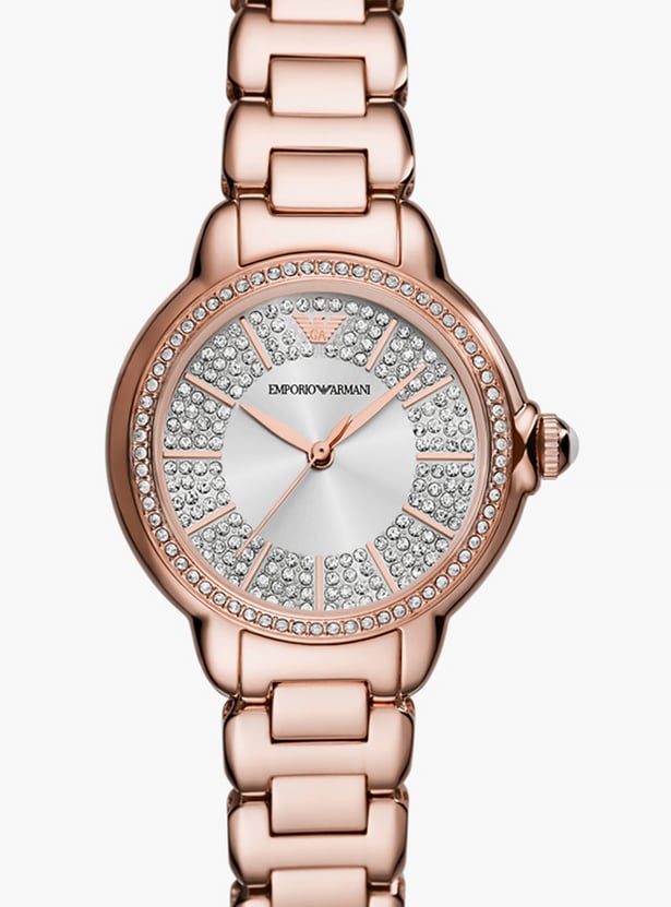 EMPORIO ARMANI Embellished Analog Watch - AR11633I