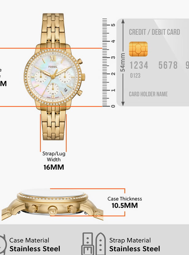 FOSSIL Neutra Embellished Chronograph Watch - ES5357