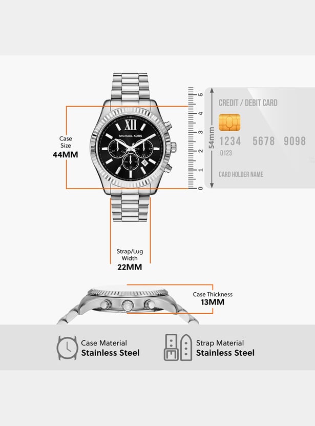 MICHAEL KORS Lexington Chronograph Watch Set - MK1091SET