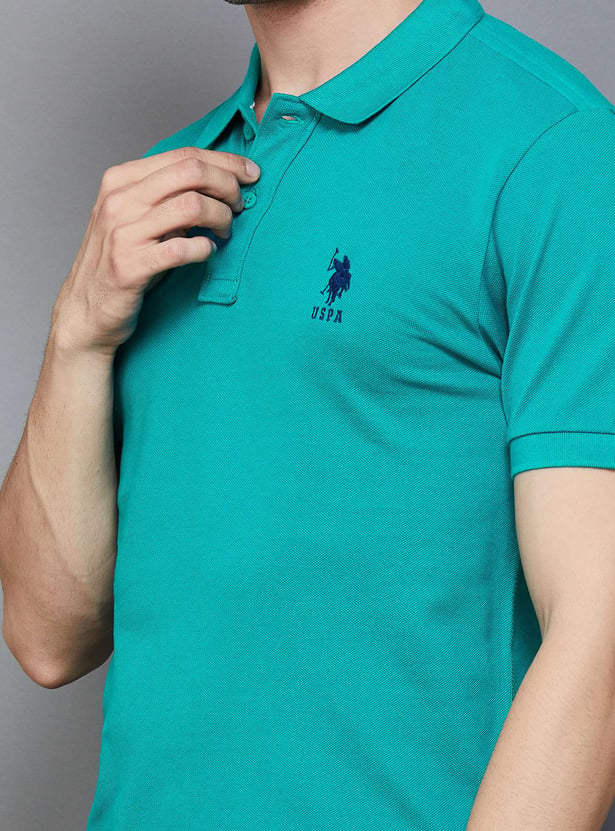 US POLO ASSN Solid Polo T-shirt