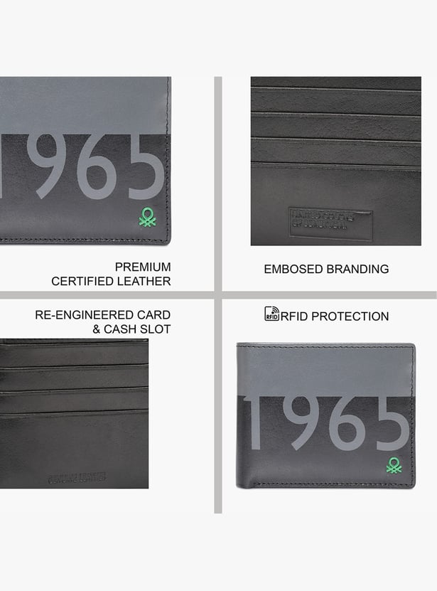 UNITED COLORS OF BENETTON Colourblocked Bi-Fold Wallet