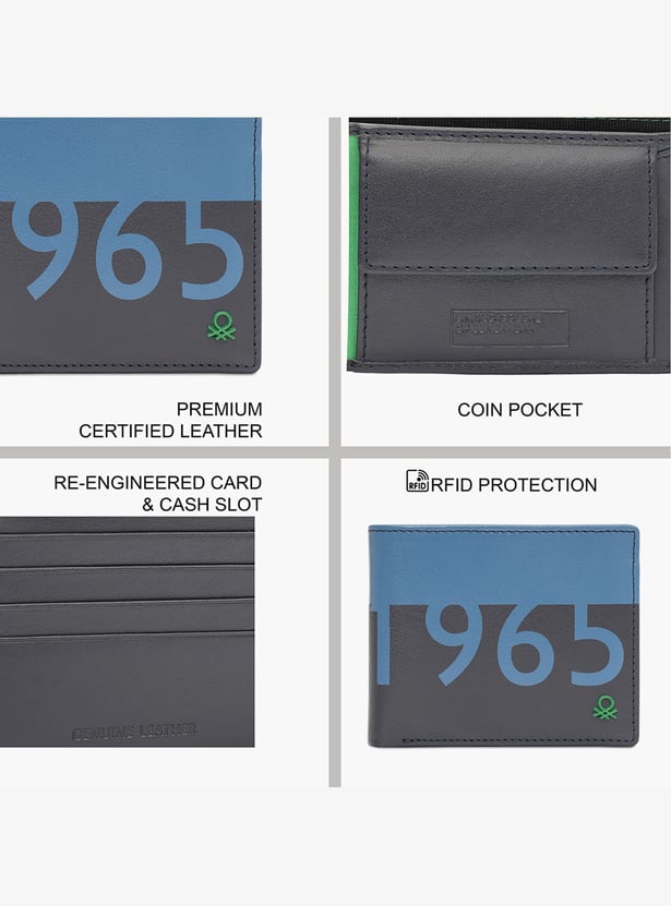 UNITED COLORS OF BENETTON Colourblocked Bi-Fold Wallet