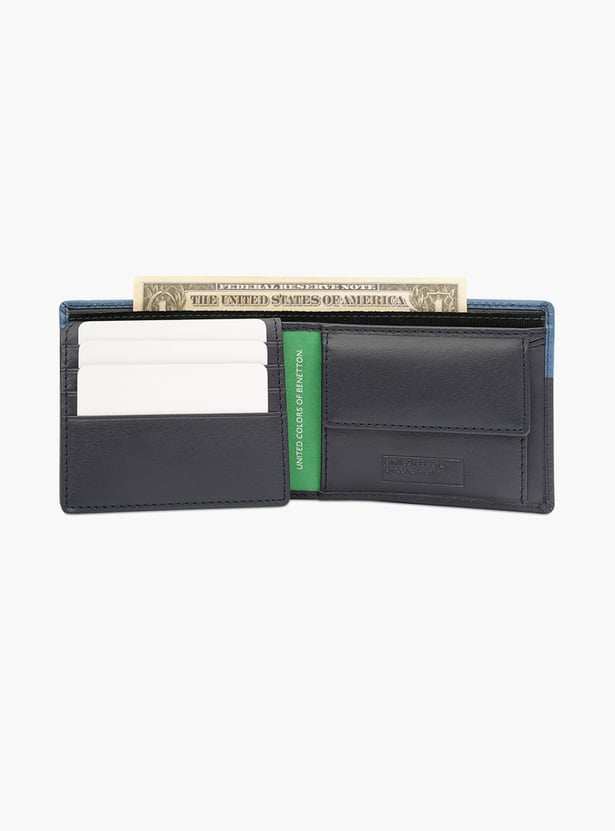 UNITED COLORS OF BENETTON Colourblocked Bi-Fold Wallet