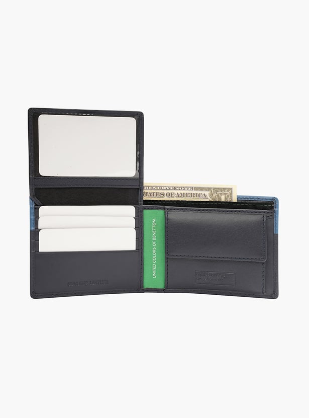 UNITED COLORS OF BENETTON Colourblocked Bi-Fold Wallet