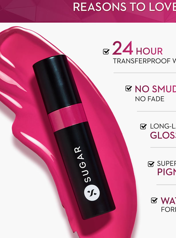 SUGAR Partner In Shine Transferproof Lip Gloss - 06 Rouge Rueda - 3ml