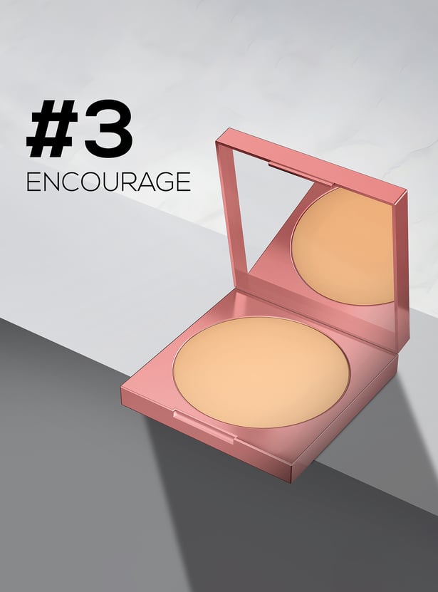 RENEE Pro Power Puff Compact Powder - 030 Encourage - 9g