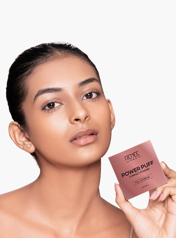 RENEE Pro Power Puff Compact Powder - 030 Encourage - 9g