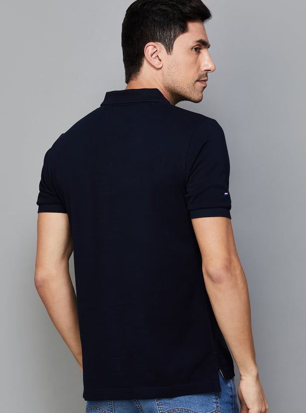 US POLO ASSN Solid Polo T-shirt