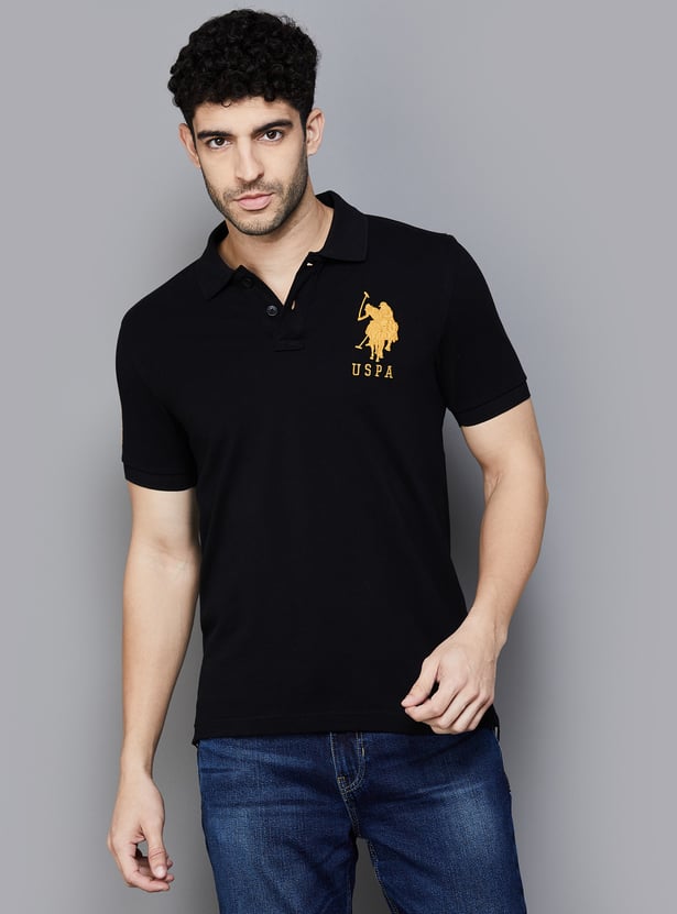 US POLO ASSN Brand Embroidered Polo T-shirt