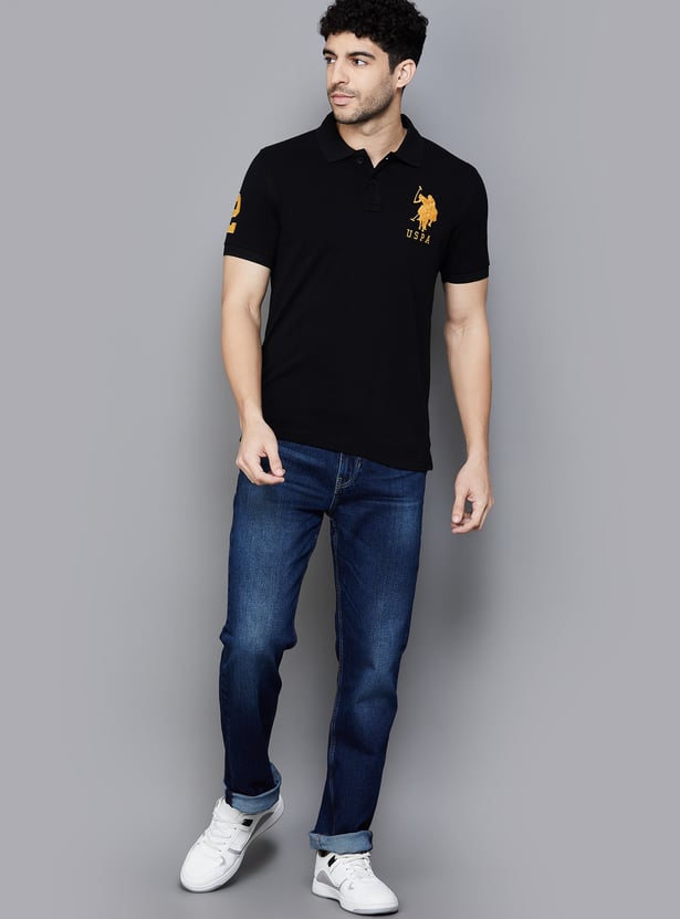 US POLO ASSN Brand Embroidered Polo T-shirt