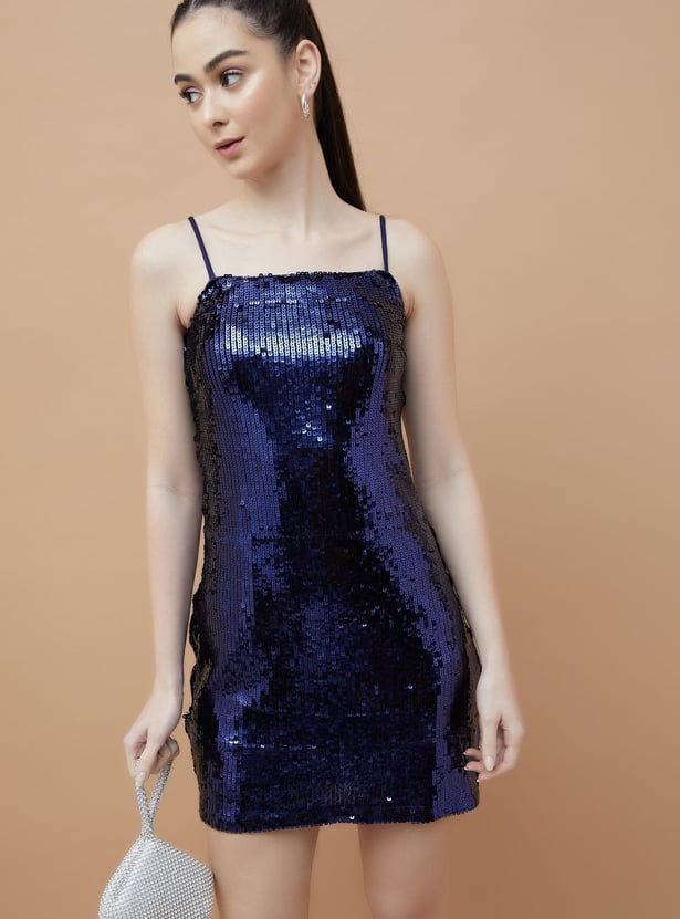 GINGER Sequined Bodycon Dress