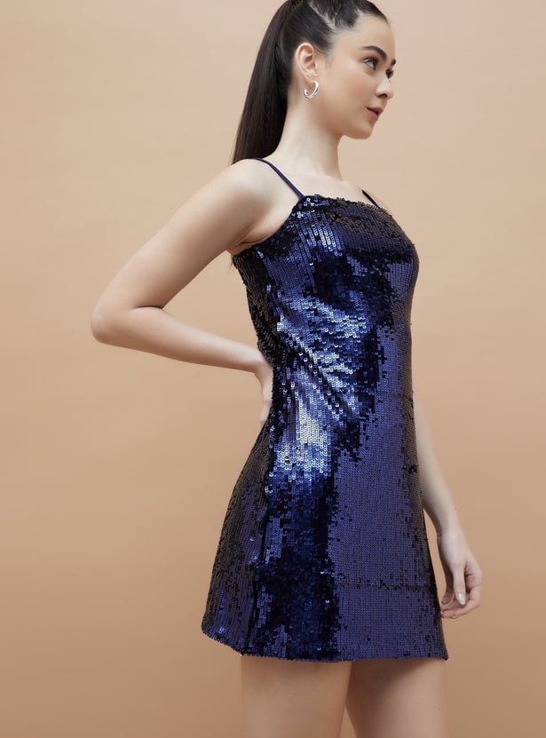 GINGER Sequined Bodycon Dress