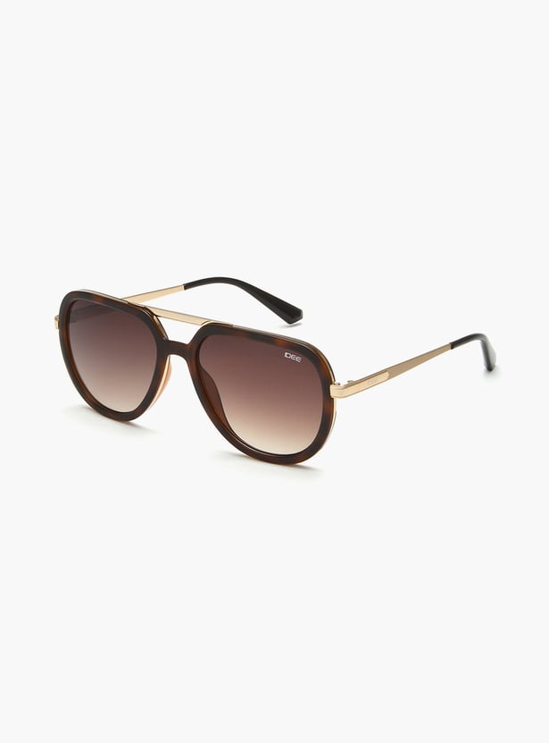 IDEE UV Protected Aviator Sunglasses - IDS3131C256