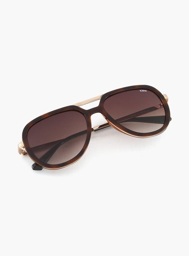 IDEE UV Protected Aviator Sunglasses - IDS3131C256