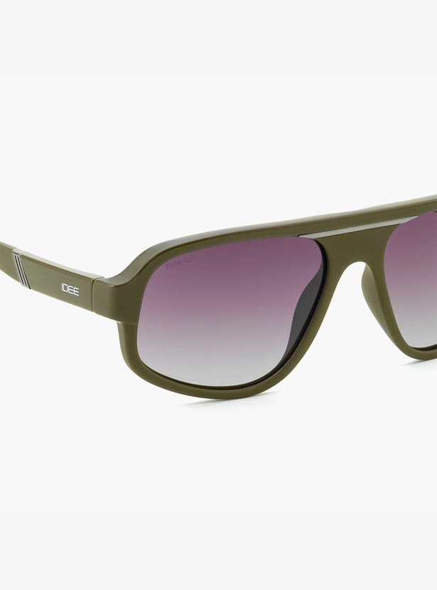 IDEE Polarized Geometric Sunglasses - IDS3127C4P56