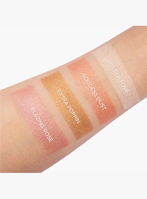DAILY LIFE FOREVER52 The Desert Glow 4 Colour Highlighter Palette - Rosy Radiant DGH003 - 5.3g
