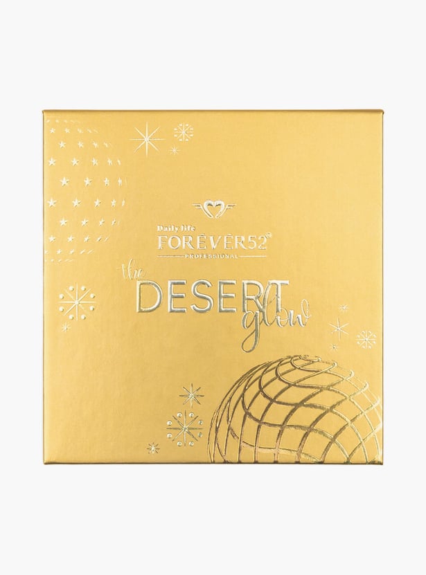 DAILY LIFE FOREVER52 The Desert Glow 4 Colour Highlighter Palette - Rosy Radiant DGH003 - 5.3g