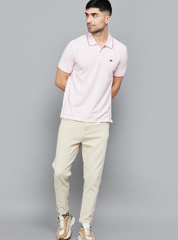 ARROW SPORT Solid Regular Fit Polo T-shirt