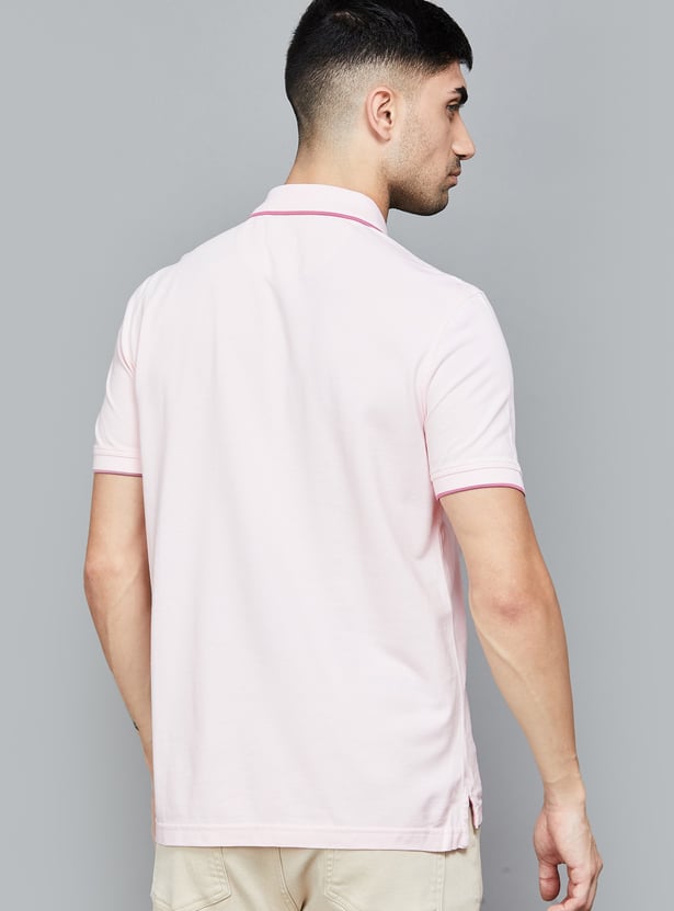 ARROW SPORT Solid Regular Fit Polo T-shirt