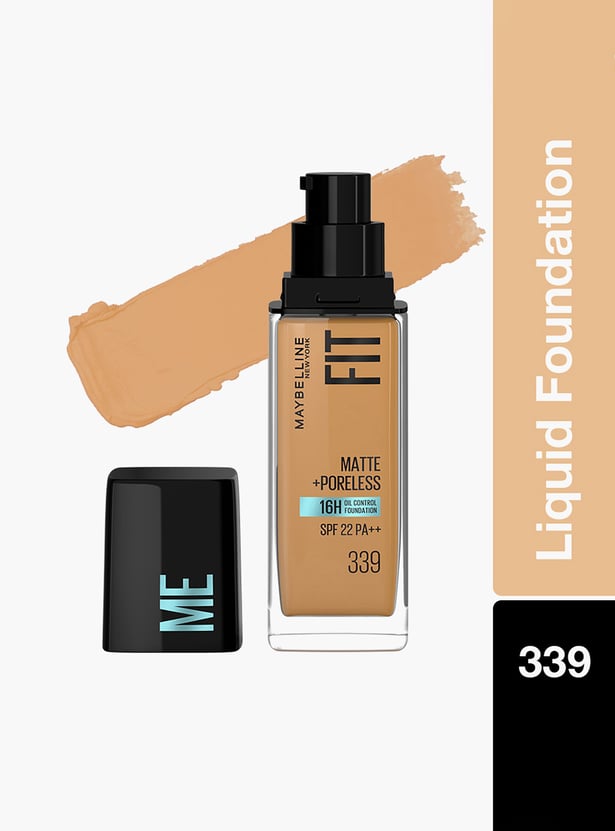 MAYBELLINE NEW YORK Fit Me Matte Poreless Foundation - 339 - 30ml