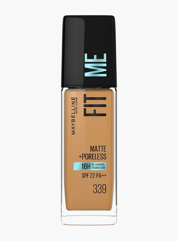 MAYBELLINE NEW YORK Fit Me Matte Poreless Foundation - 339 - 30ml
