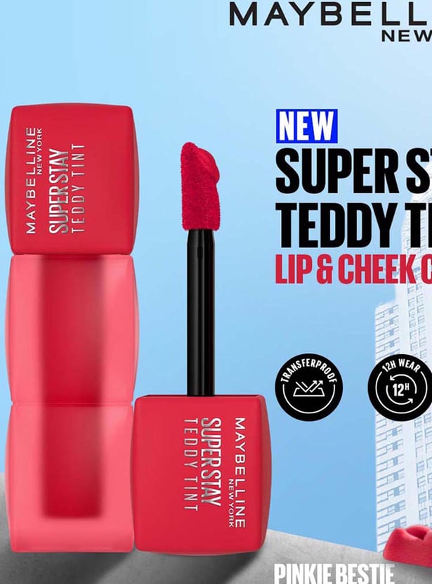 MAYBELLINE NEW YORK Superstay Teddy Tint - Pinkie Bestie - 5ml