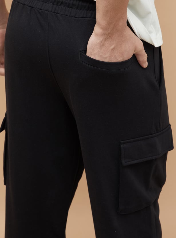 FAME FOREVER Solid Elasticated Joggers