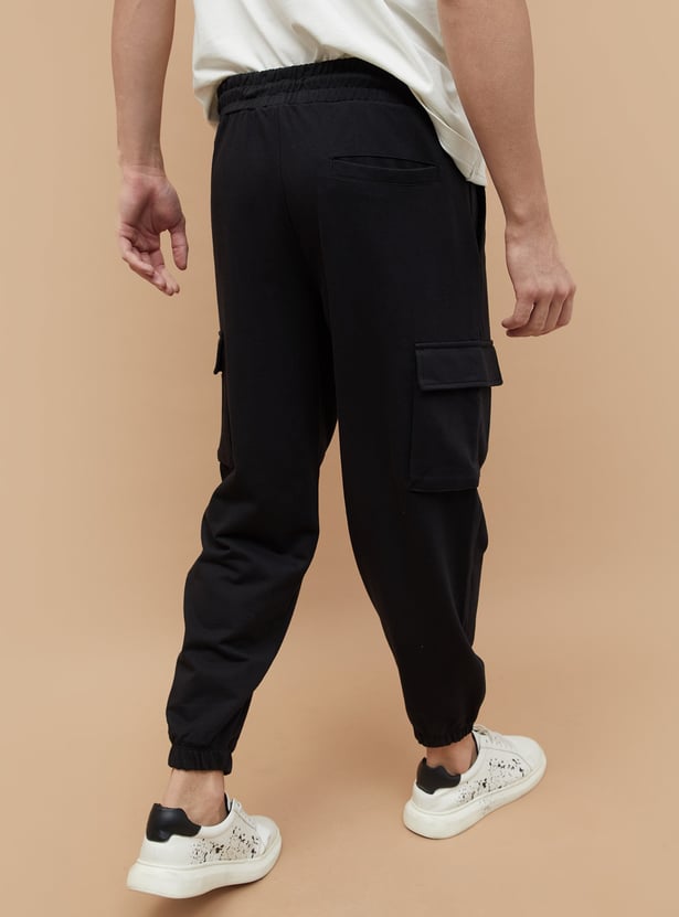FAME FOREVER Solid Elasticated Joggers