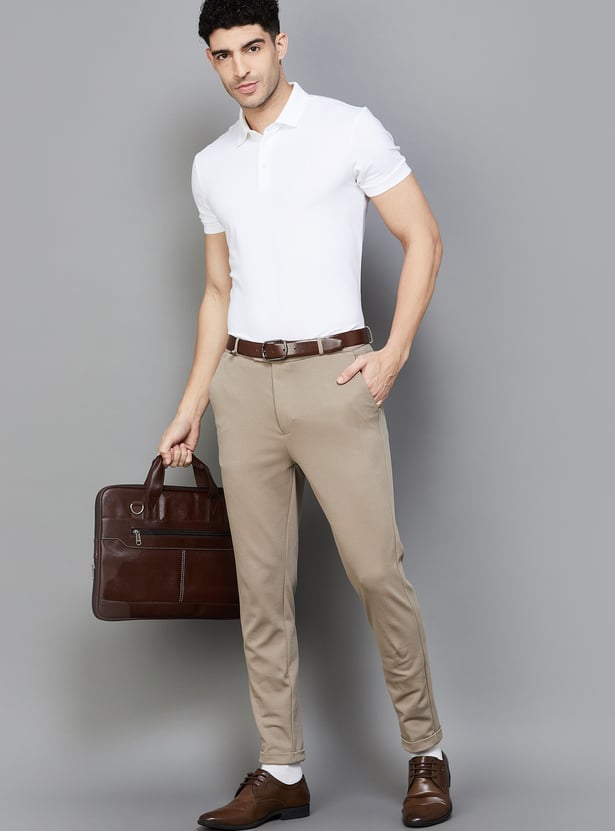 VAN HEUSEN Solid Polo T-shirt