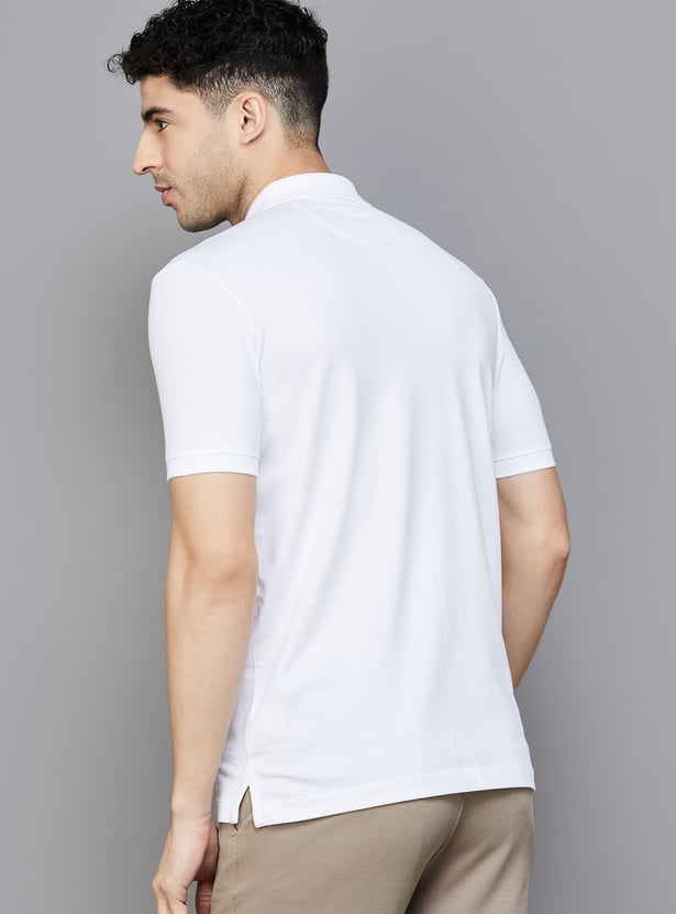 VAN HEUSEN Solid Polo T-shirt