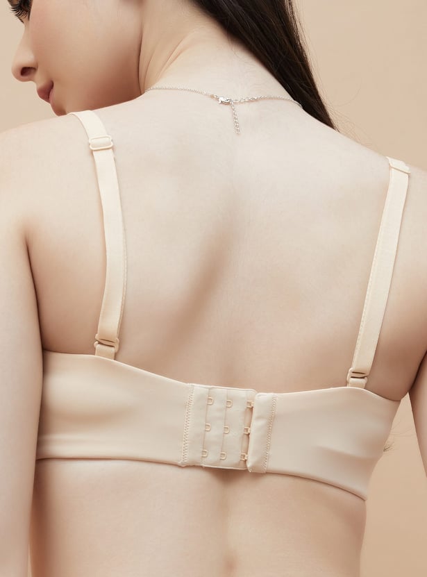 GINGER Solid Padded Wired T-shirt Bra