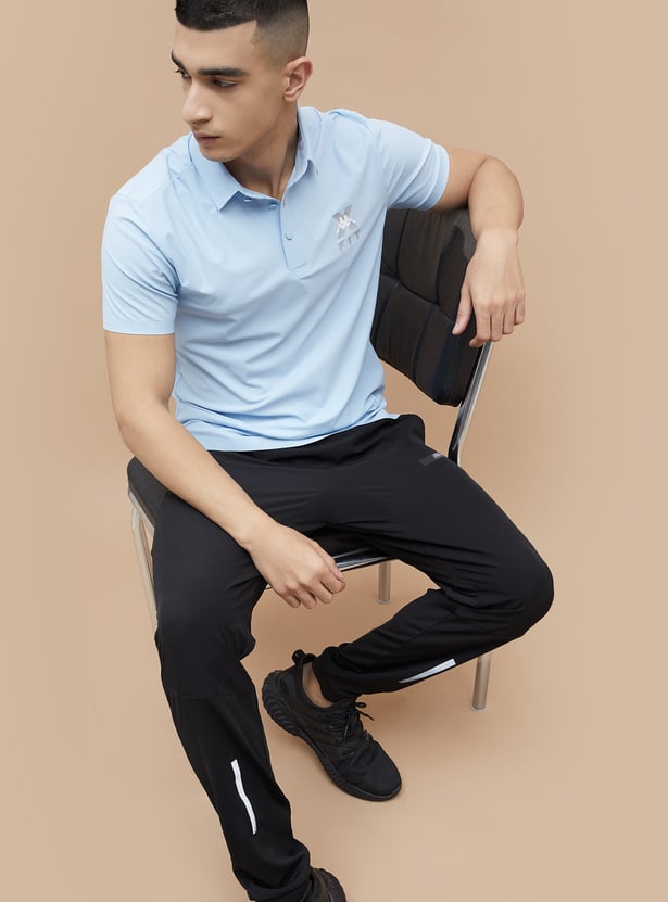 KAPPA Checked Sports Polo T-shirt