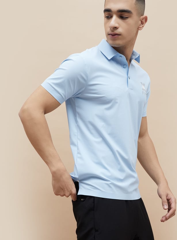 KAPPA Checked Sports Polo T-shirt