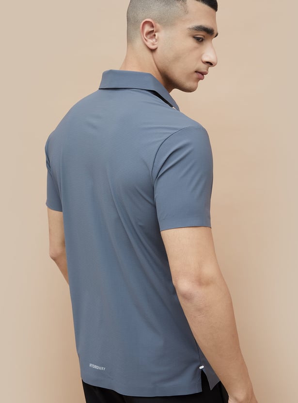 KAPPA Checked Sports Polo T-shirt