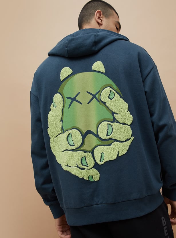 SmileyWorld Back Printed Hoodie