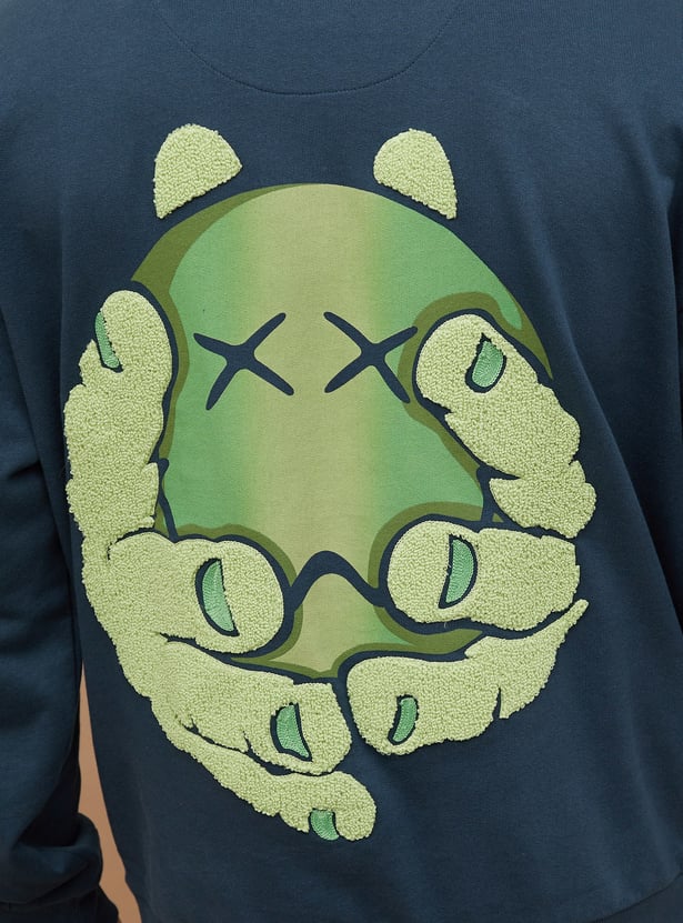 SmileyWorld Back Printed Hoodie