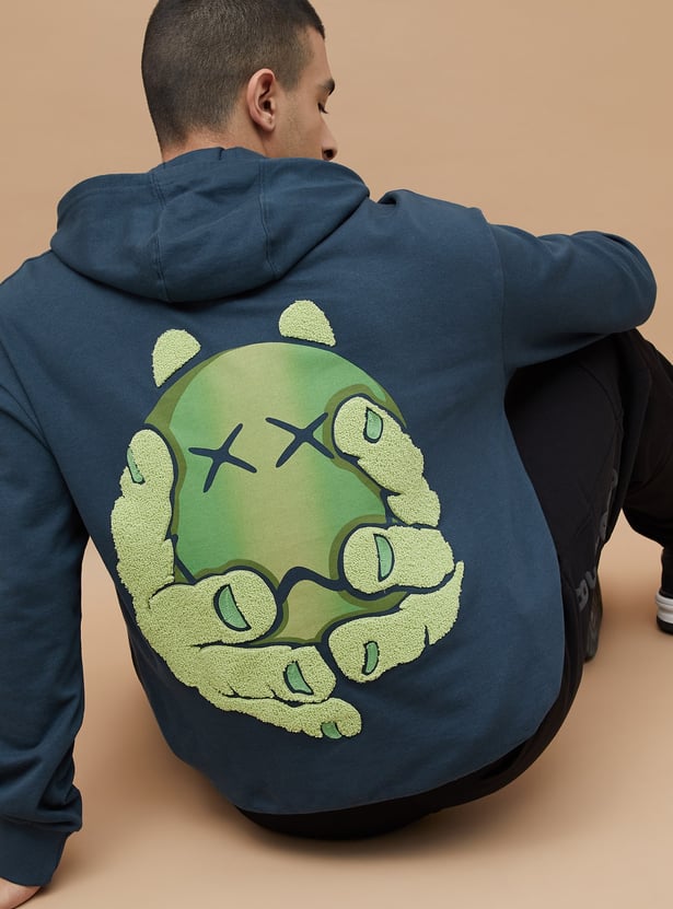 SmileyWorld Back Printed Hoodie