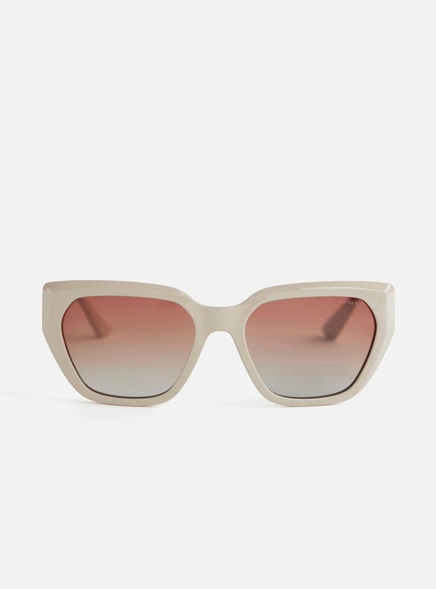OPIUM Polarized and UV-Protected Butterfly Sunglasses - OP-10235-C03-55
