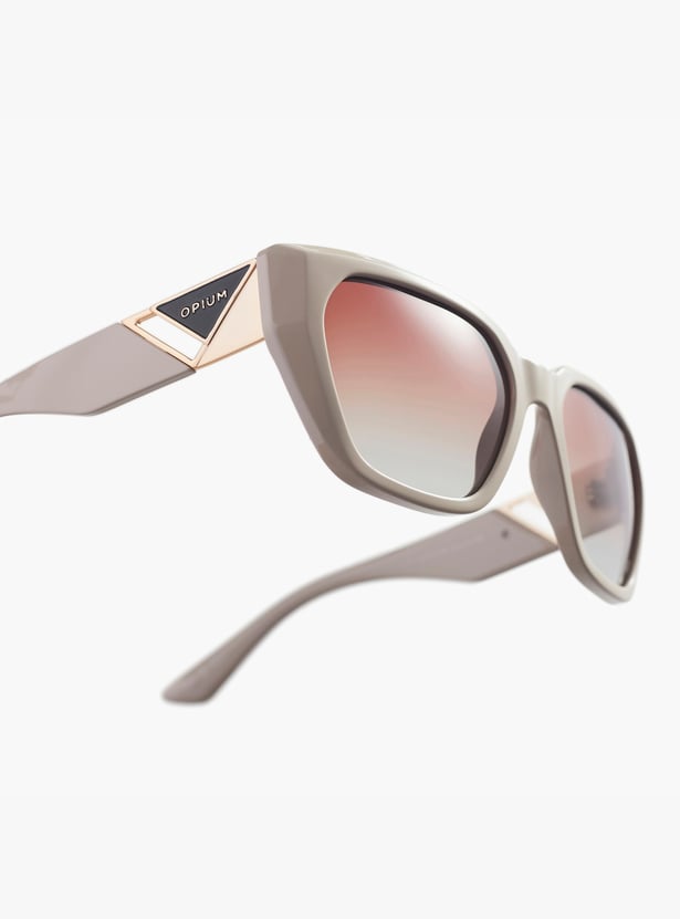 OPIUM Polarized and UV-Protected Butterfly Sunglasses - OP-10235-C03-55