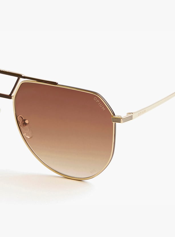 OPIUM UV Protected Aviator Sunglasses - OP-10136-C04-59