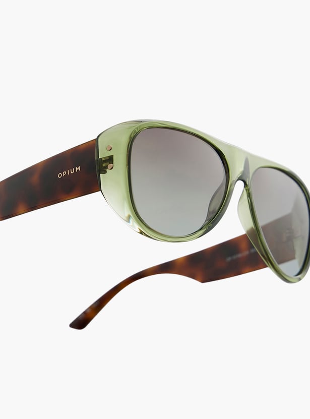 OPIUM Lama Polarized Square Sunglasses - OP-10196-C04-58