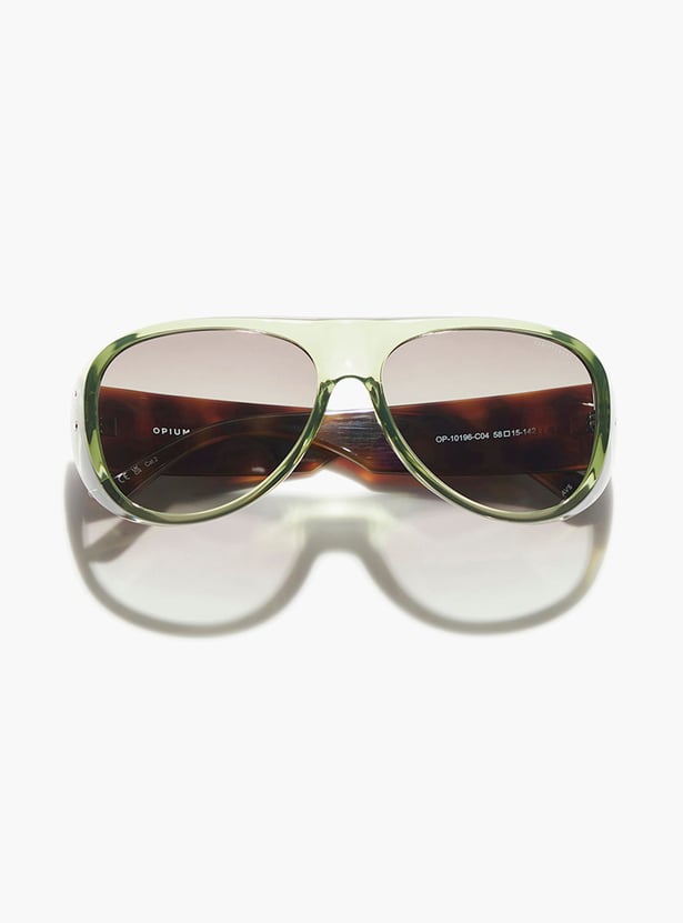 OPIUM Lama Polarized Square Sunglasses - OP-10196-C04-58