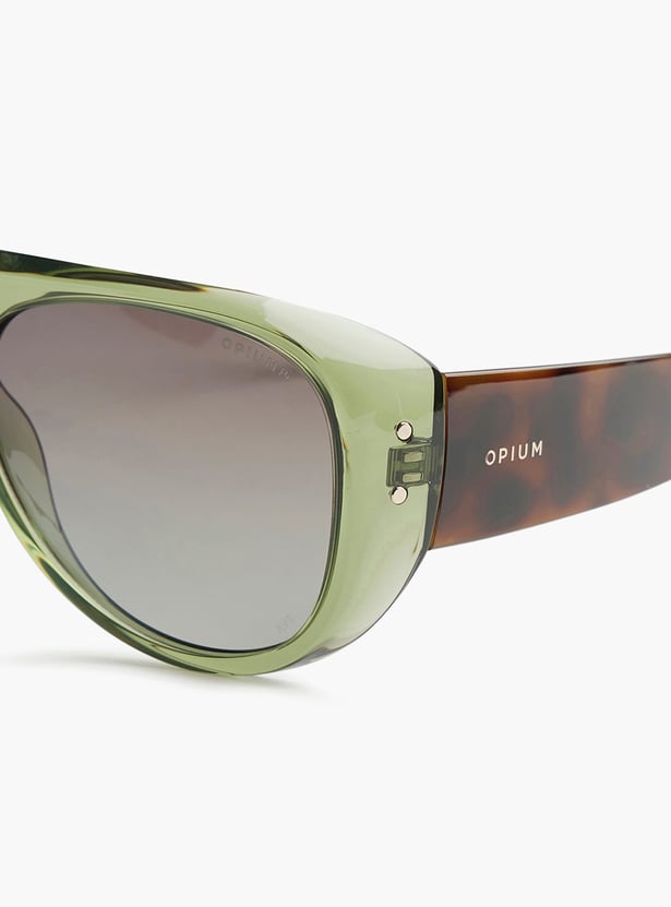 OPIUM Lama Polarized Square Sunglasses - OP-10196-C04-58