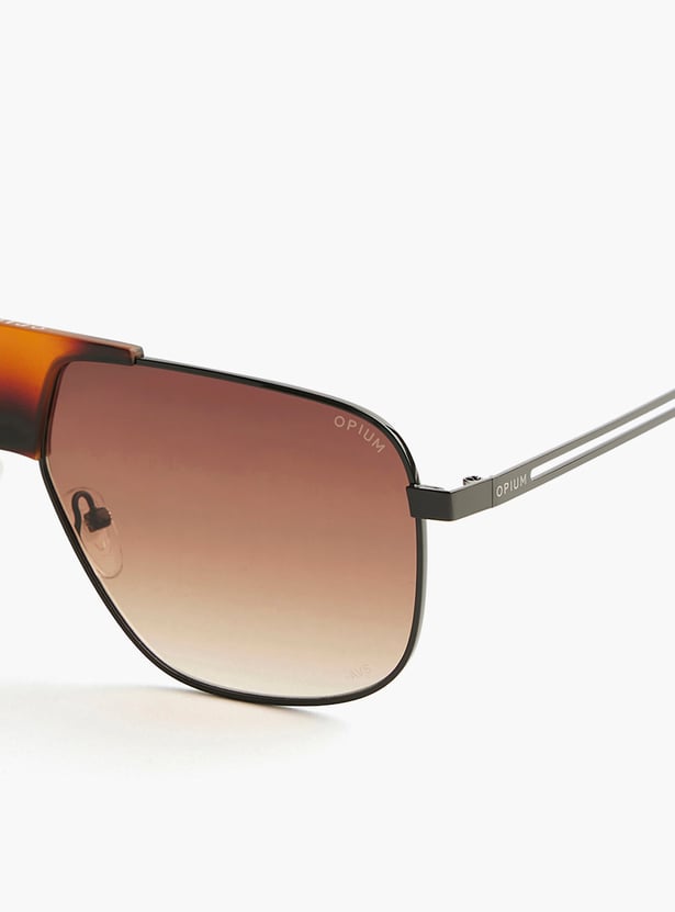 OPIUM UV Protected Geometric Sunglasses - OP-10131-C04-60